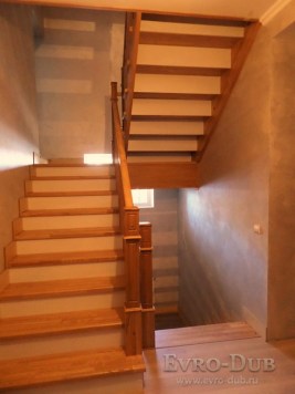 Дизайн лестницы под старину